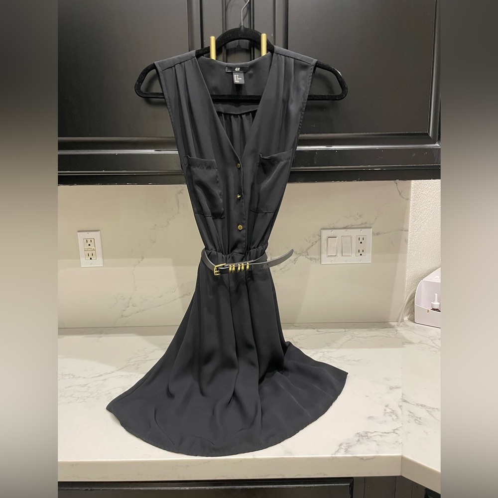 Black H and M Dress